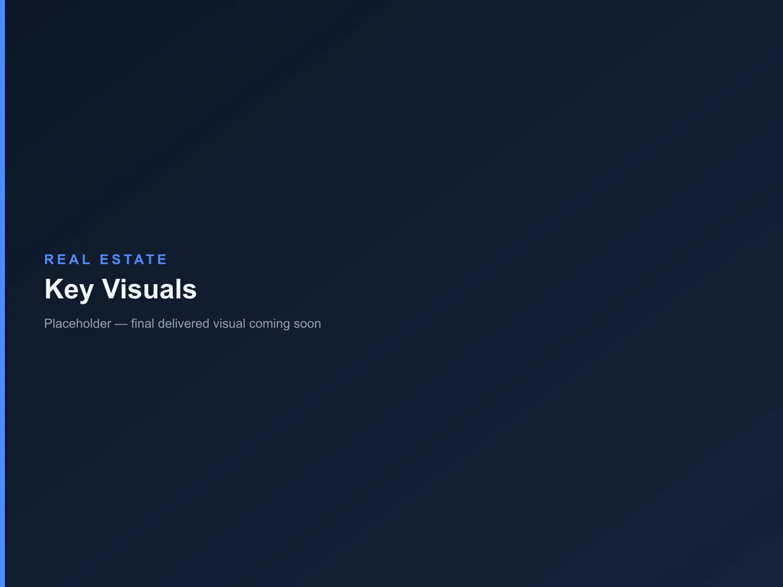 Placeholder result image for Key Visuals — Real Estate